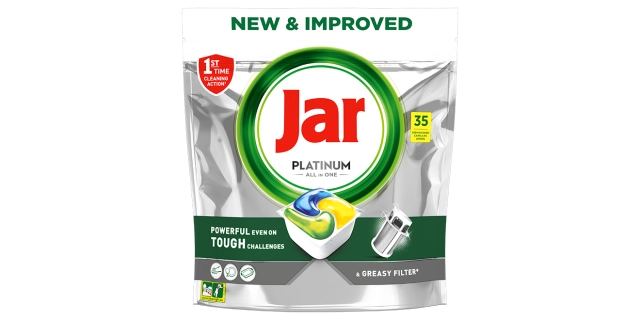 Jar Platinum kapsle na mytí nádobí 35ks                                                                                                                                                                                                                   